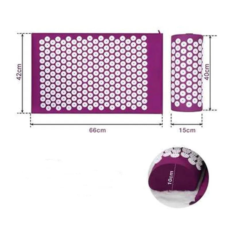 Non-Slip Acupressure Mat Set