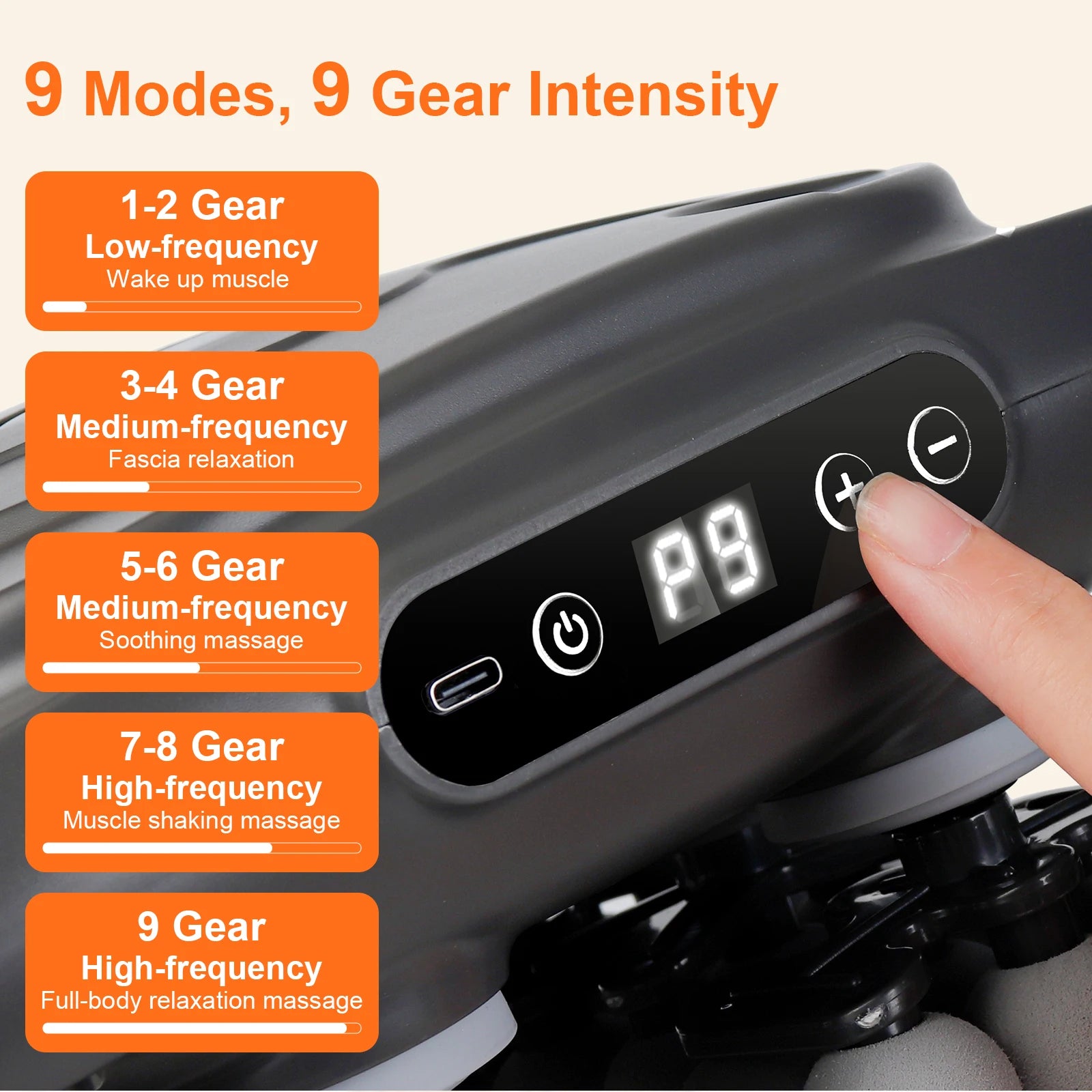 42 Head Deep Tissue Massage Gun